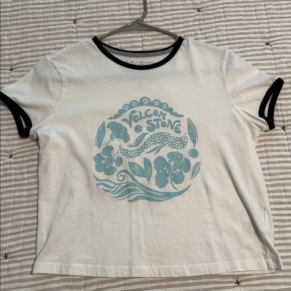 Volcom Maybe Baby Ringer Tee